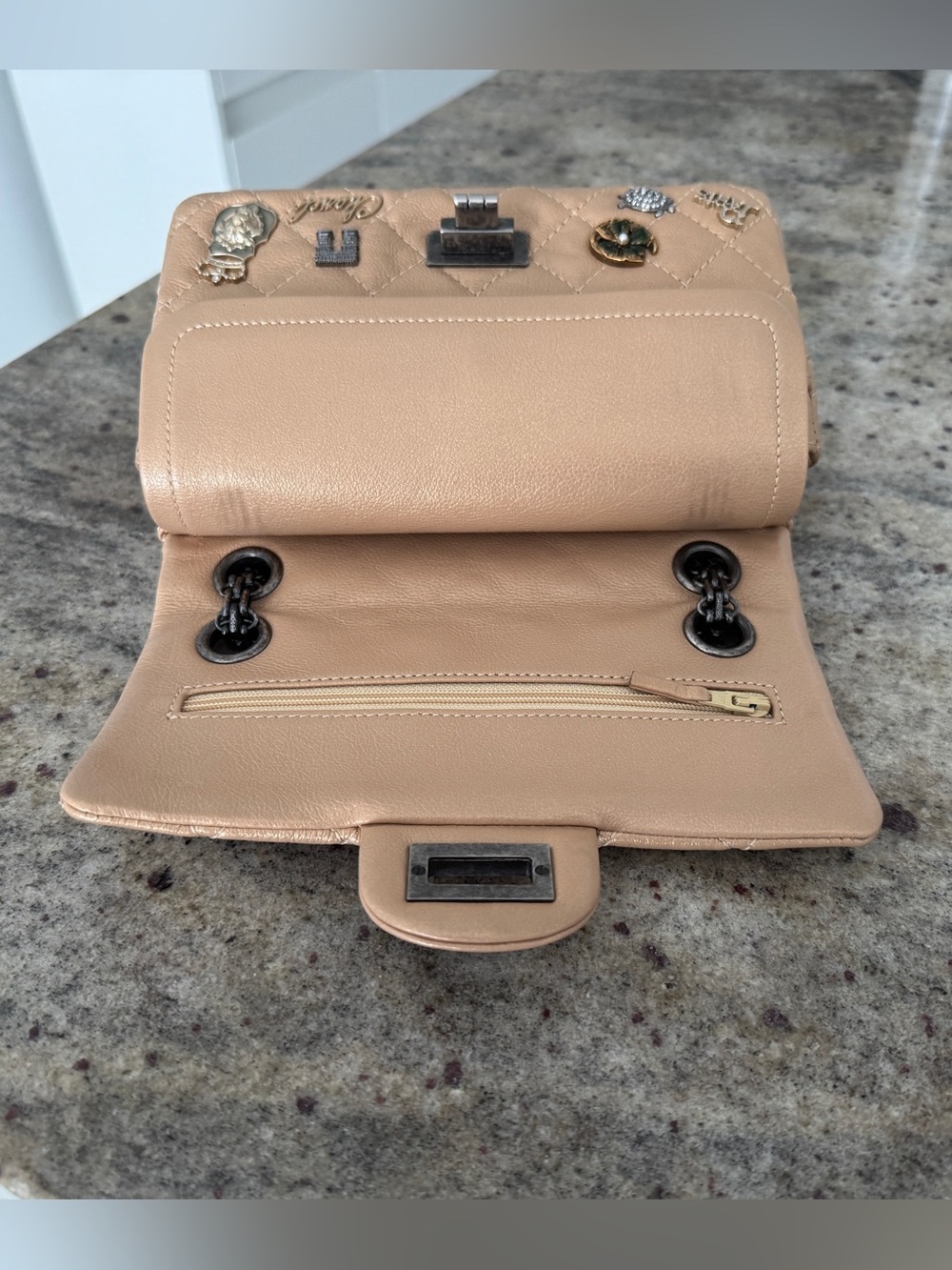 Limited Edition Chanel Lucky Charms 2.55 Reissue 224 Double Flap Bag - Picture 6 of 14